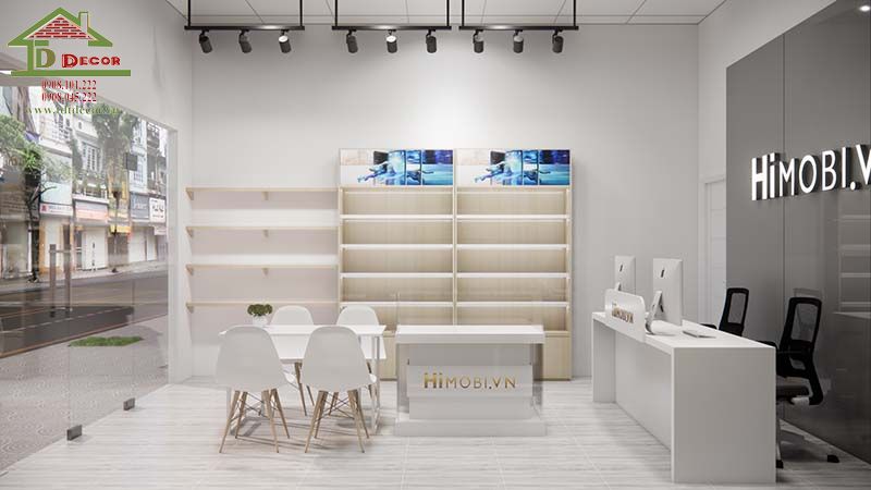 Thiết kế shop điện thoại