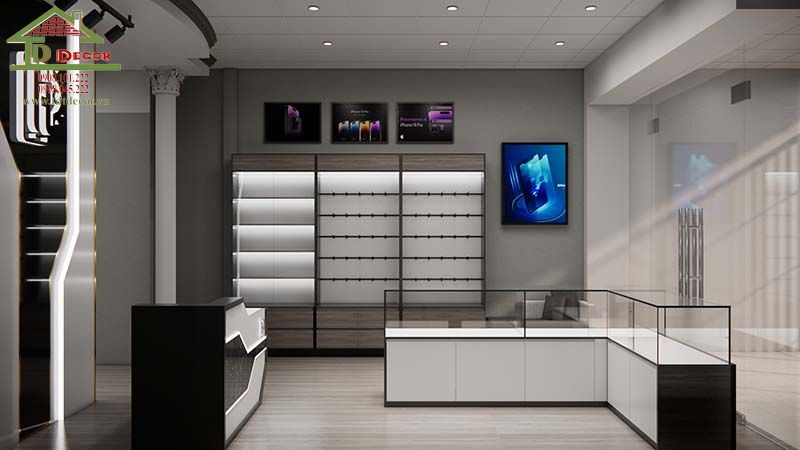 Thiết kế shop điện thoại