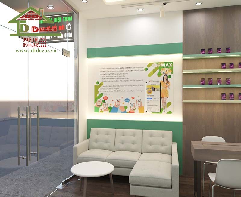 Thiết kế shop điện thoại