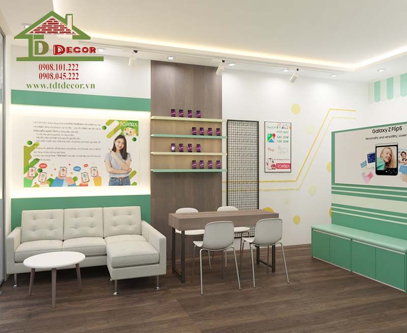 Thiết kế shop điện thoại
