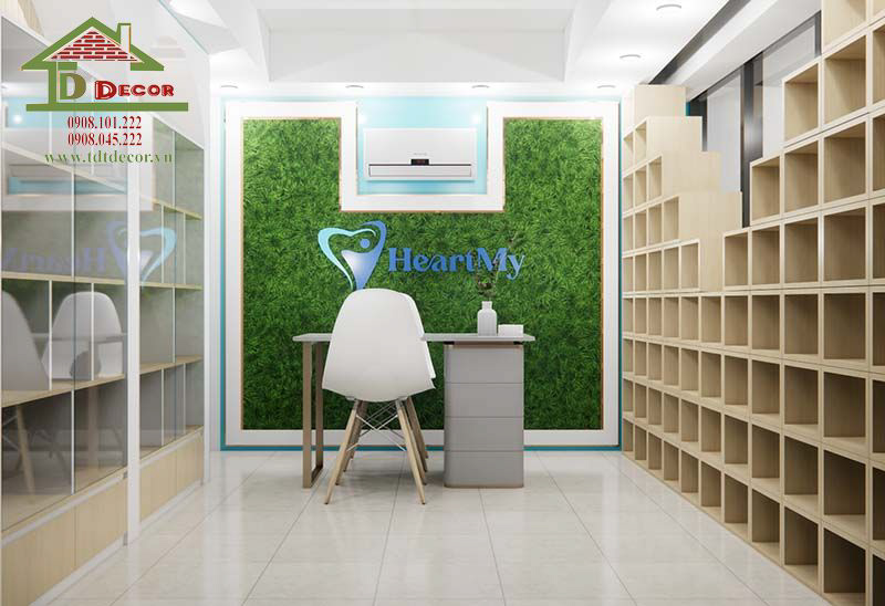 Thiết kế shop mỹ phẩm