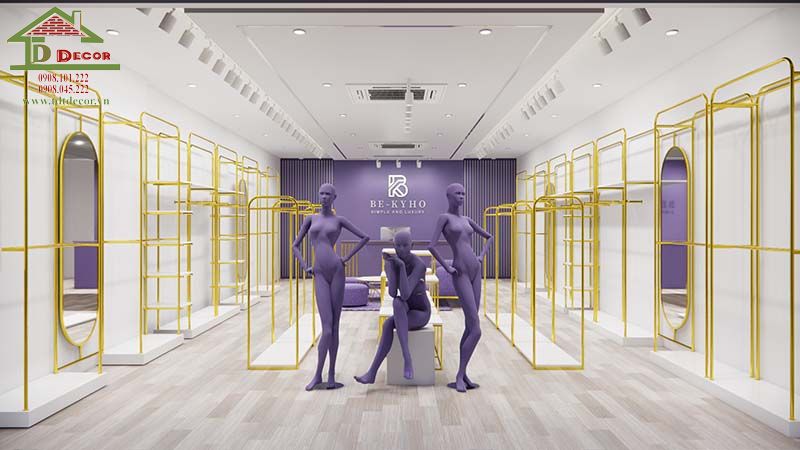 Thiết kế shop thời trang