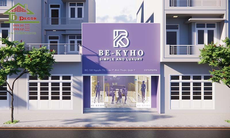 Thiết kế shop thời trang