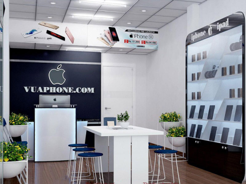 Thiết kế shop điện thoại