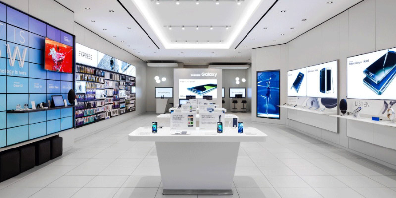 Thiết kế shop điện thoại