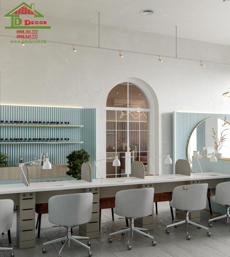 Thiết kế tiệm nail