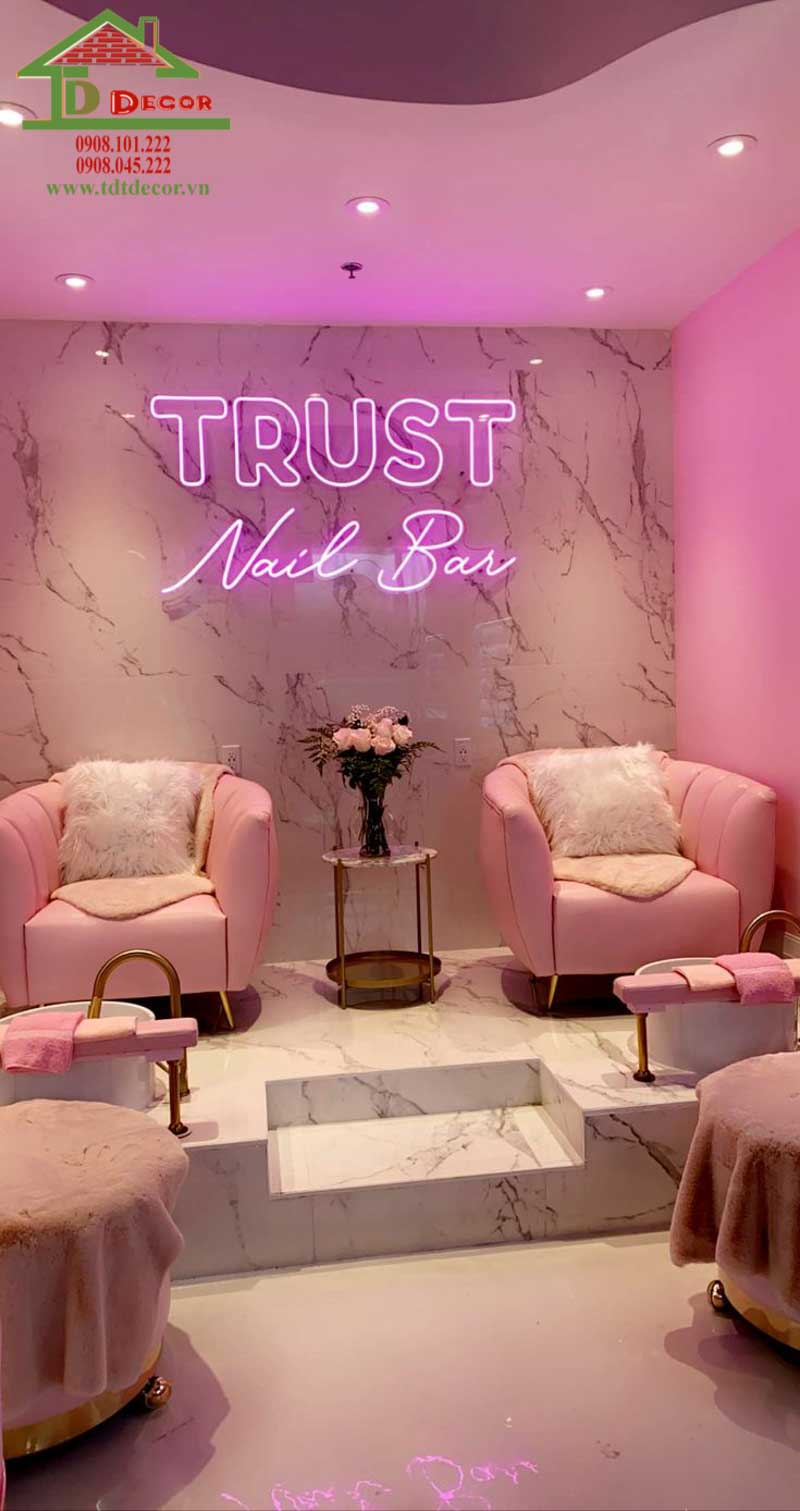 Thiết kế tiệm nail