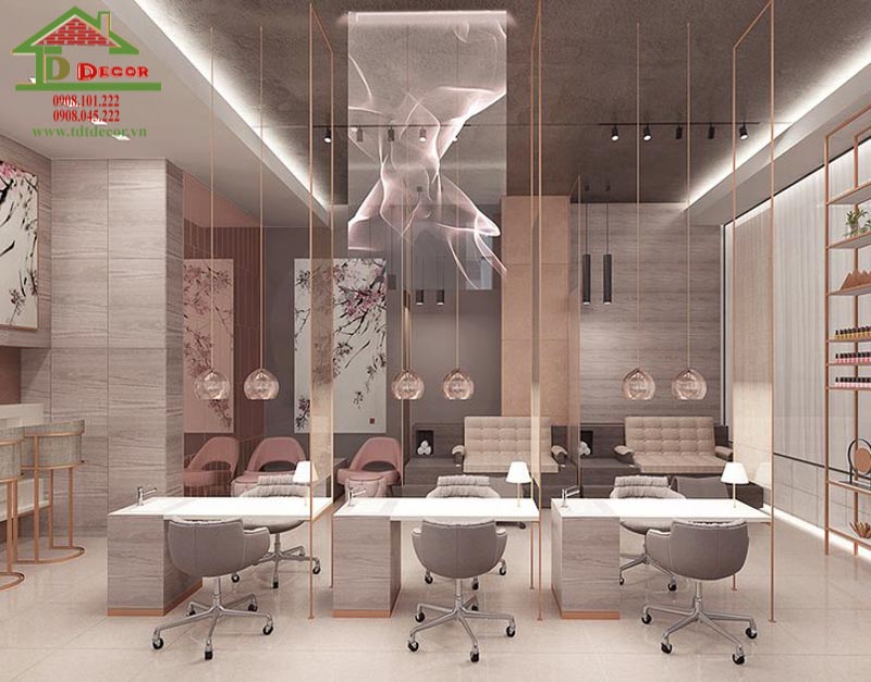 Thiết kế tiệm nail