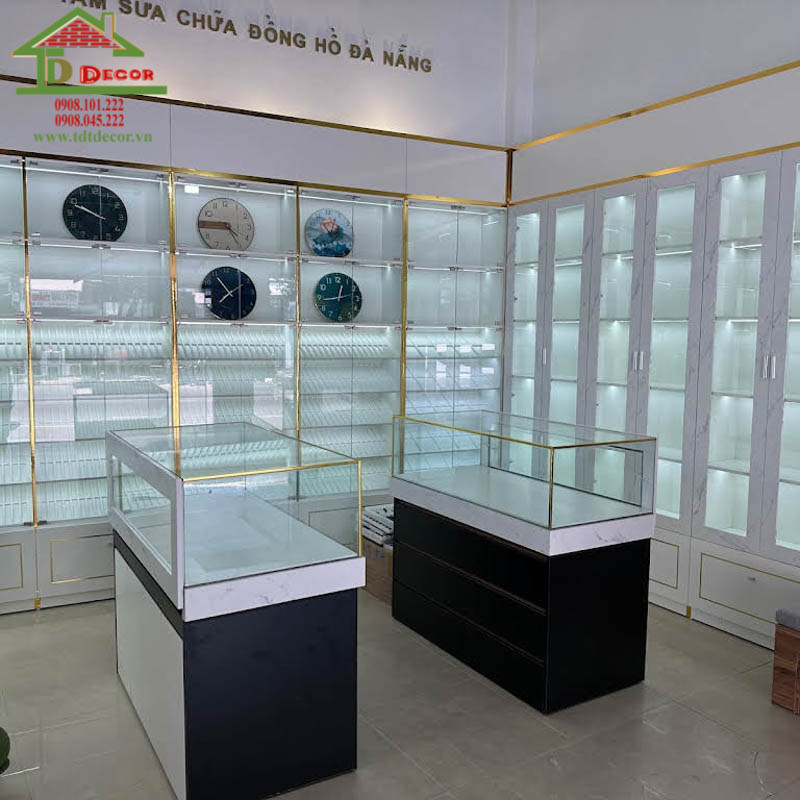 Thiết kế shop đồng hồ