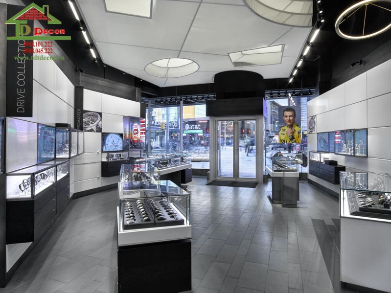 Thiết kế shop đồng hồ