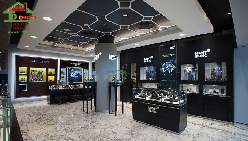 Thiết kế shop đồng hồ