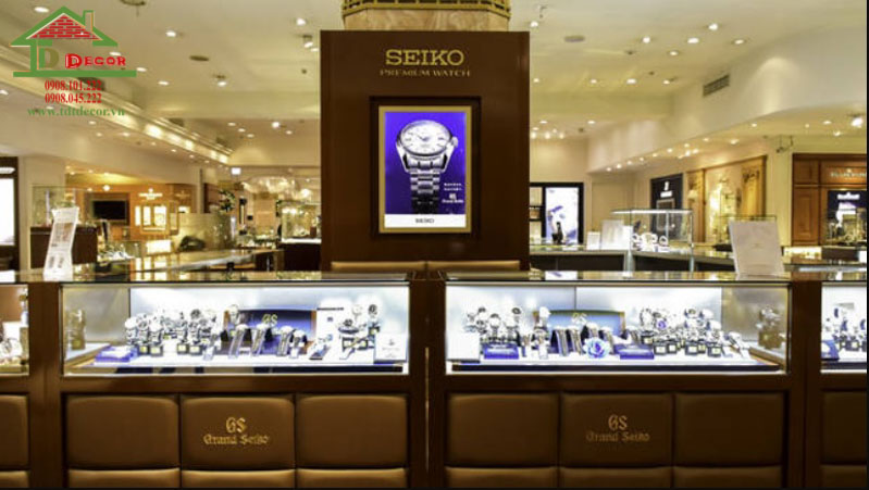 Thiết kế shop đồng hồ
