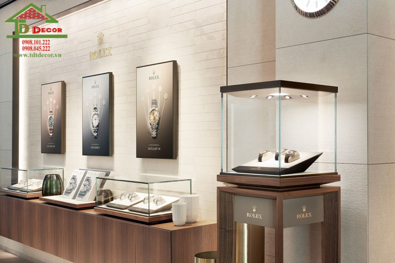 Thiết kế shop đồng hồ
