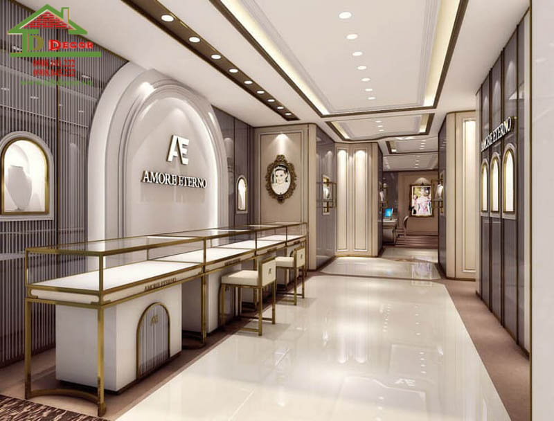 Thiết kế shop đồng hồ