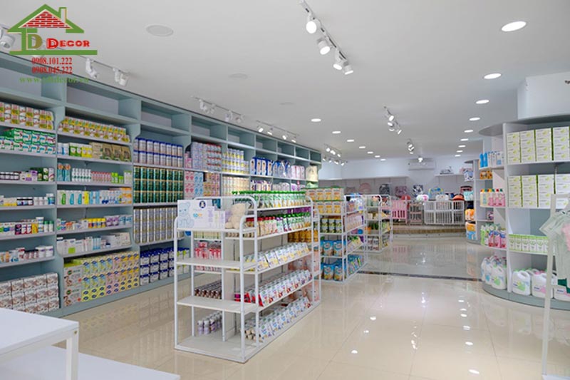 Thiết kế shop mẹ và bé