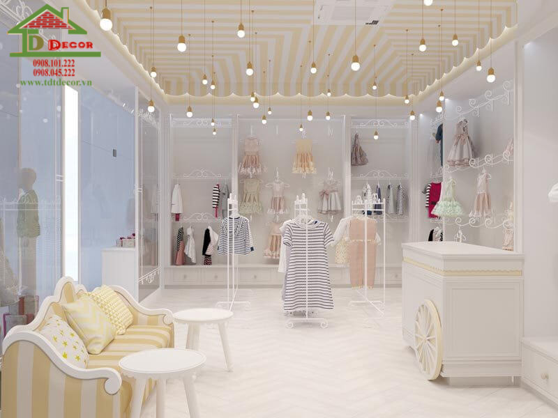 Thiết kế shop mẹ và bé