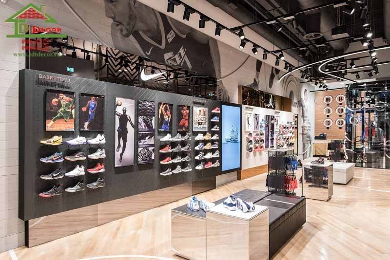 Thiết kế shop thể thao