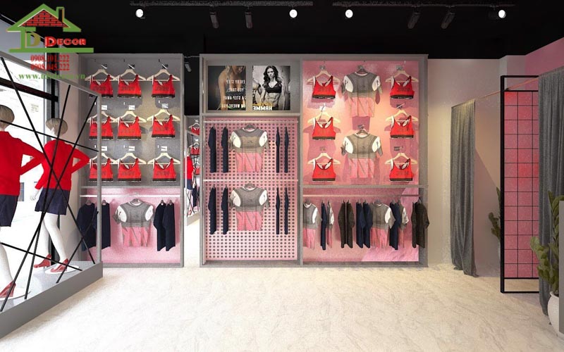 Thiết kế shop thể thao