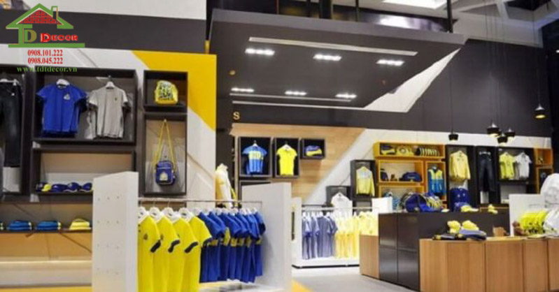 Thiết kế shop thể thao