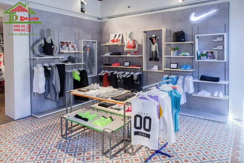 Thiết kế shop thể thao