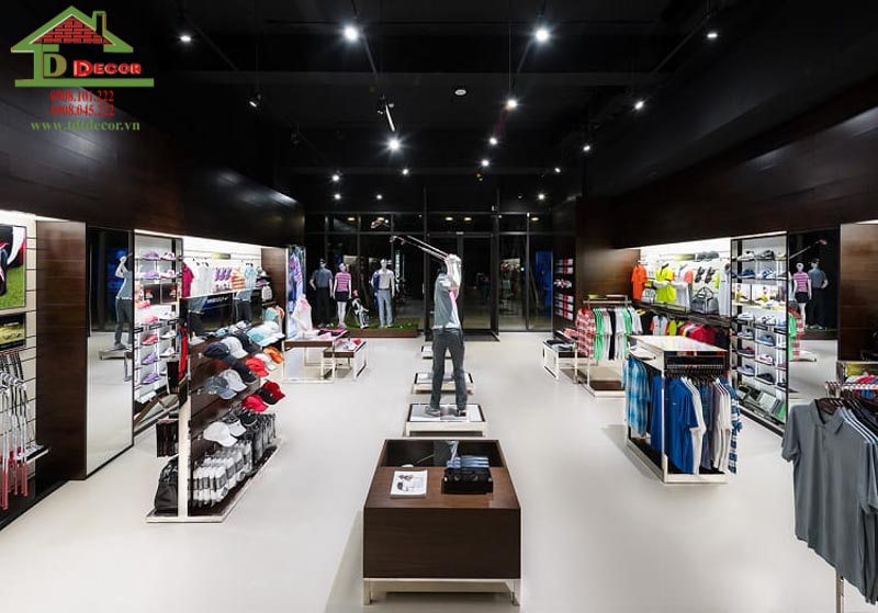 Thiết kế shop thể thao