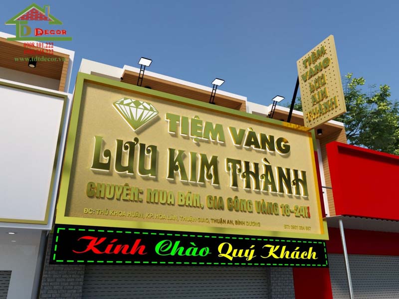 Thiết kế shop trang sức