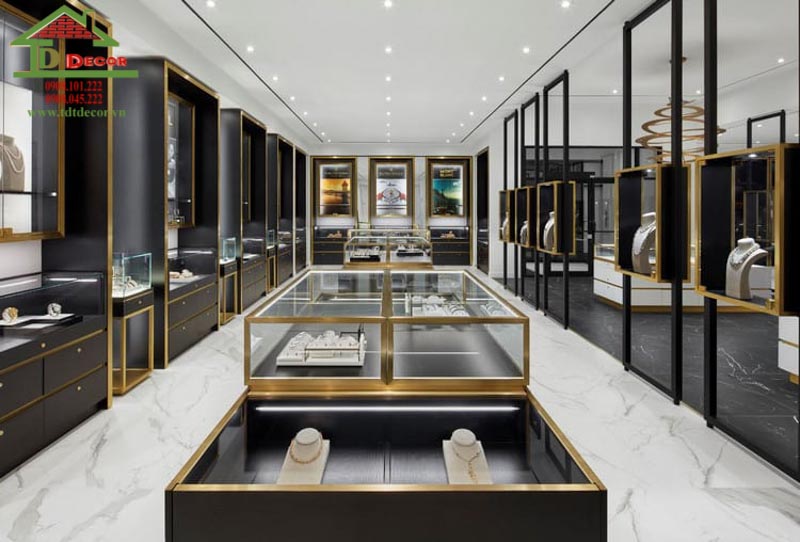 Thiết kế shop trang sức