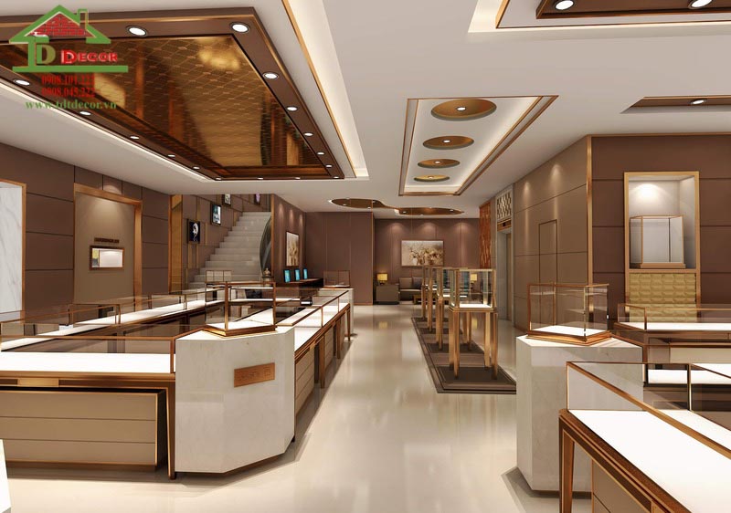 Thiết kế shop trang sức