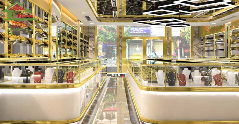 Thiết kế shop trang sức