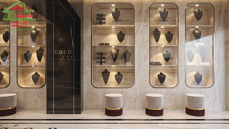 Thiết kế shop trang sức