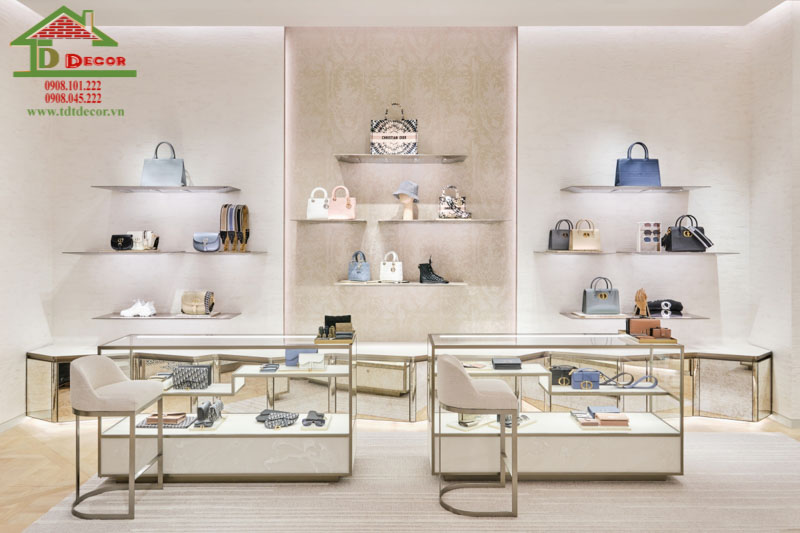 Thiết kế shop túi xách