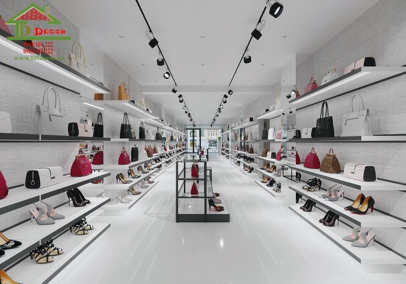 Thiết kế shop túi xách