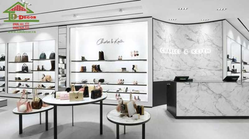 Thiết kế shop túi xách