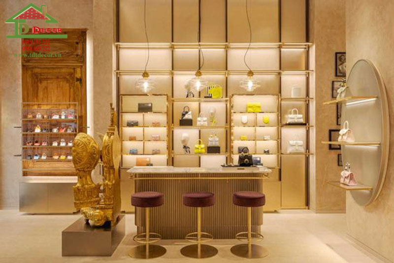 Thiết kế shop túi xách