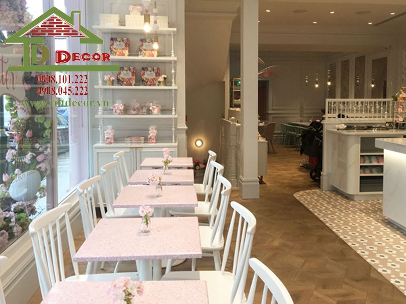 thiết kế tiệm bánh