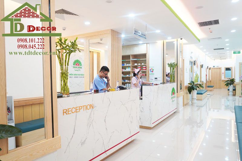 thiết kế phòng khám đa khoa