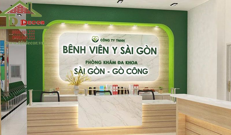 thiết kế phòng khám đa khoa