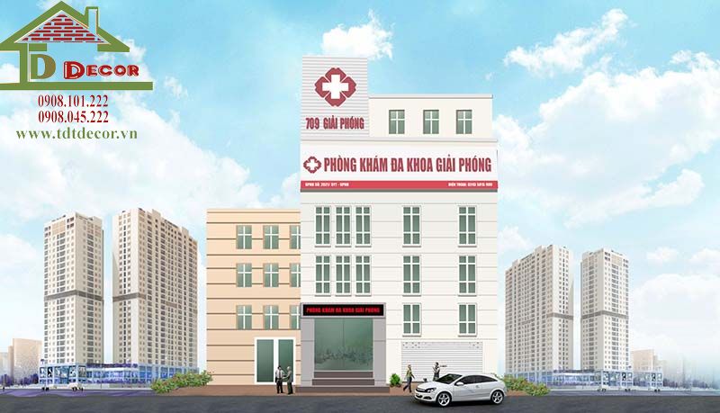 thiết kế phòng khám