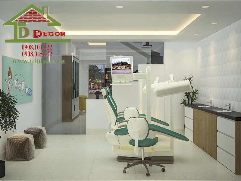 thiết kế phòng khám nha khoa