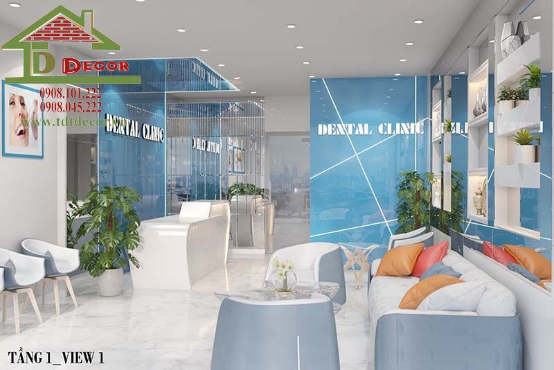 thiết kế phòng khám nha khoa