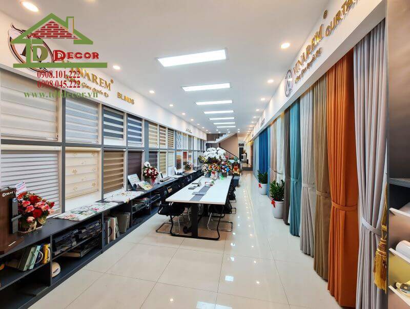 Thiết kế showroom rèm